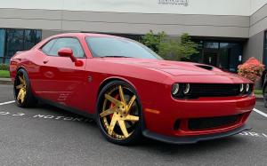 Dodge Challenger SRT Hellcat on Forgiato Wheels (N-2) 2019 года